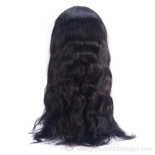 Usexy Alibaba 2021 Hot Sale Virgin Cuticle Aligned Hair Wholesale Brazilian Hair Lace Wig Human Hair Lace Front Wig